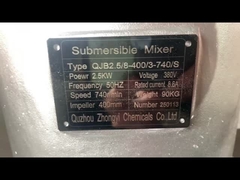 औद्योगिक मिश्रण अनुप्रयोगों के लिए बहुमुखी कास्ट आयरन डूबने योग्य मिक्सर पंप